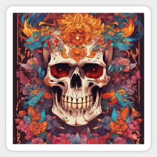 Top Head Cursed Bones Sticker